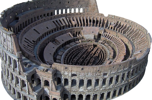 modello plastico storico antica roma