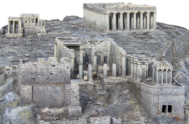 modello plastico storico civiltà greca
