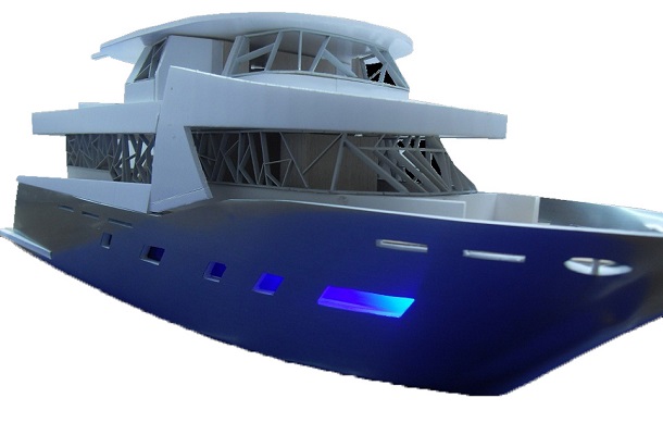 modello plastico veicolo navale