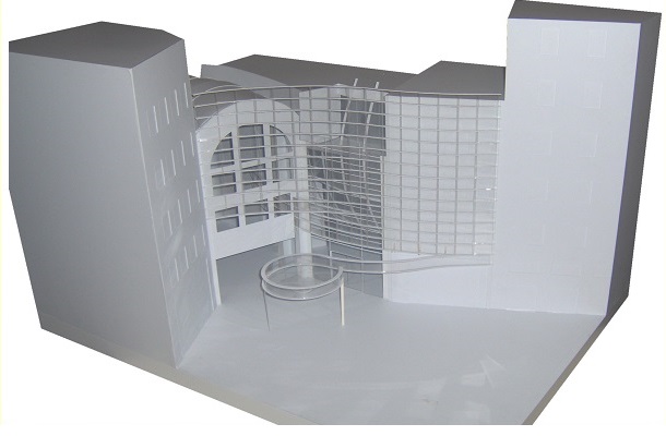 modello plastico volumetrico architettonico
